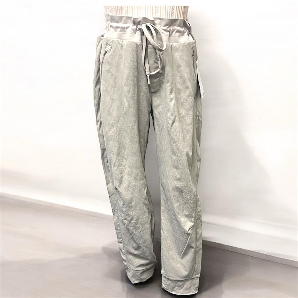 NWT Athleta Light Gray Women's Track Pants